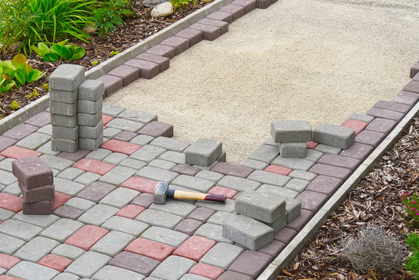 Residential Paver Driveway in Center Point, TX